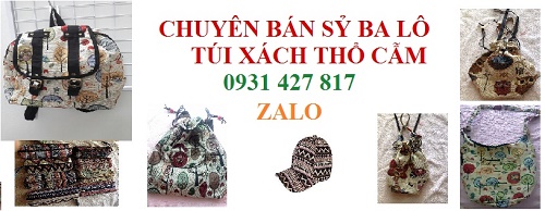 Bán buôn balo, túi xách thổ cẩm