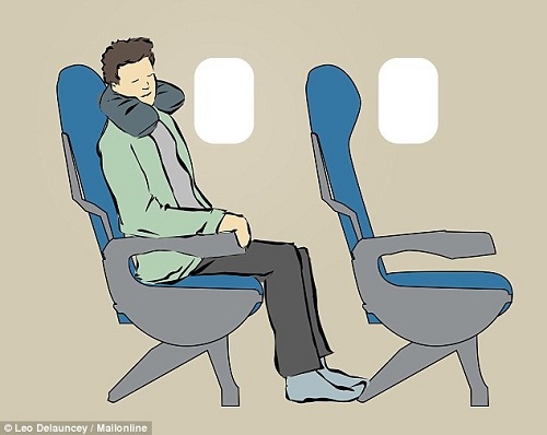 Cách giúp bạn thoải mái khi đi máy bay
